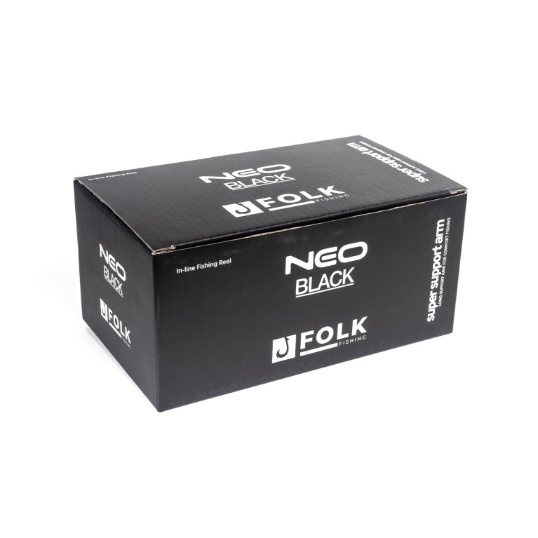 NEO Black MAX DRAG: 4.0 KG. 7 + 1 подшипник. Масса: 204 г.  2.5:1.