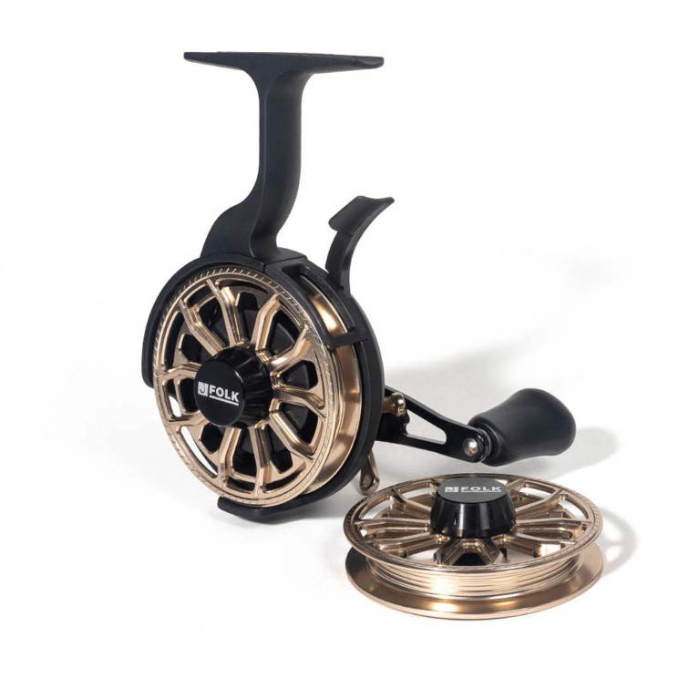 NEO Gold + доп.шпуля MAX DRAG: 4.0 KG. 7 + 1 подшипник. Масса: 204 г.  2.5:1.